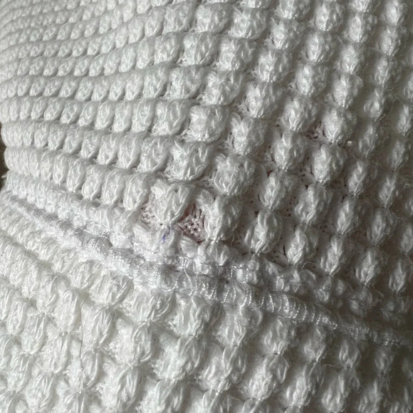 Faherty Pullover Sweatshirt in White Size Small - Picture 5 of 7